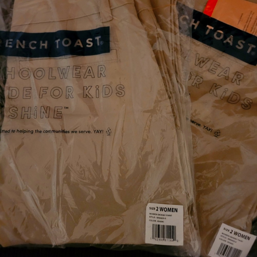 French Toast Uniform Pants